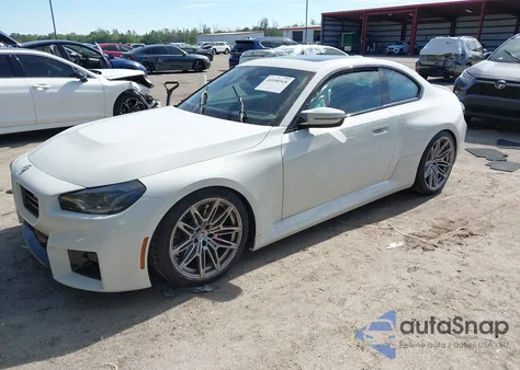 2025 BMW M2 z USA, uszkodzony, nr VIN 3MF23DM00S8F30671